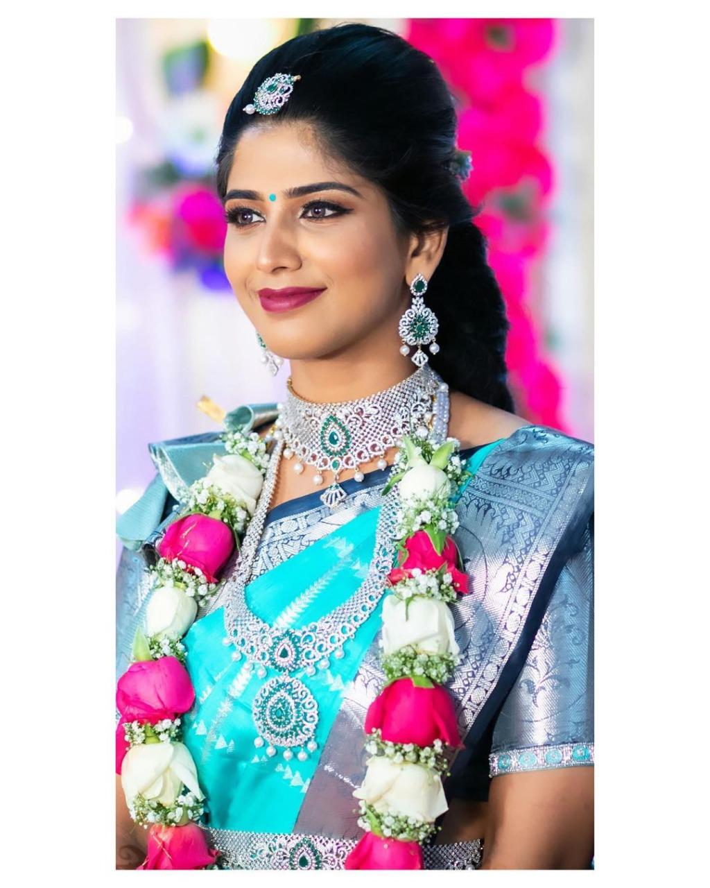 Marvellous Firozi Soft Banarasi Silk Saree With Unique Blouse Piece